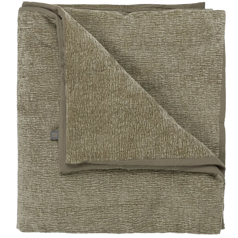 Scatterbox Piper Throw 130 x 270cm Sage Green - Bed Throw Collection