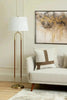 Rafi floor lamp shown in a room setting