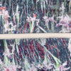 Scatterbox Whispering Woods Cushion 45x45 cm Green/Pink close view picture of the zipper