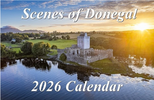 2026 Calendar Scenes of Donegal front picture of the calendar