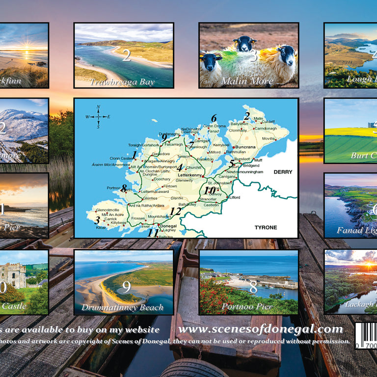Scenes of Donegal 2027 Calendar