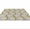 Scion Billow Geometric Rug Lichen Area Rug: Perfect for any living space