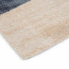 Scion Composition Abstract Rug Amber hand-tufted rug with a loop pile