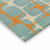 Scion Going Lohko Geometric Rug Sky hand-tufted rug with a  cut pile