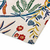 Scion Jackfruit and the Beanstalk Floral Rug Chai Sage handtufted rug with a loop pile