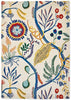 Scion Jackfruit and the Beanstalk Floral Rug Chai Sage floral woollen rug