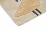 Scion Lintu Geometric Rug Dandelion hand-tufted rug with a cut pile
