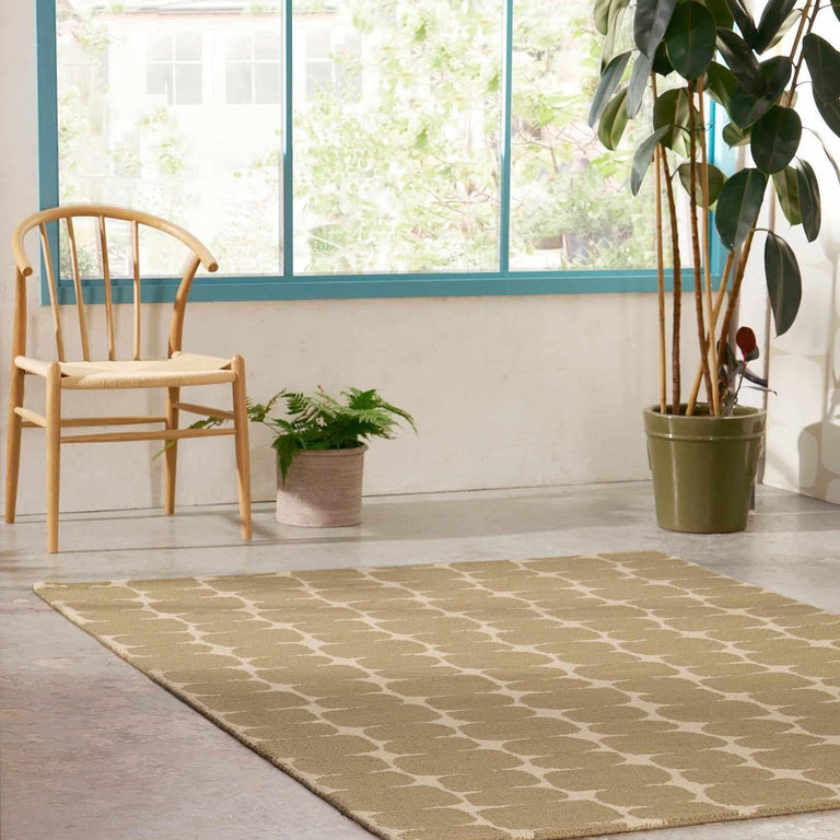 Scion Little Lohko Geometric Rug Pebble