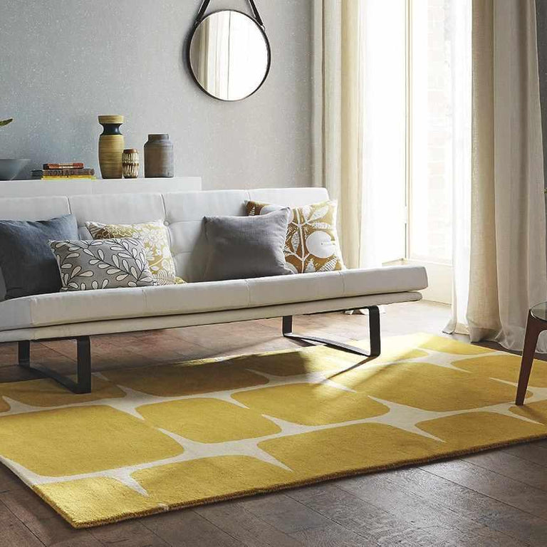 Scion Lohko Geometric Rug Honey