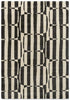Scion Lohko Stripe Bohemian Rug Charcoal bohemian rug with a striped design