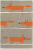 Scion Mr Fox Bohemian Rug Cinnamon bohemian wool rug