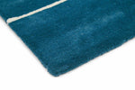 Scion Mr Fox Bohemian Rug Denim hand-tufted rug with a cut pile