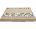 Scion Raita Geometric Rug Taupe area rug perfect for bedrooms and living rooms