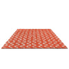 Scion Ribbon Bohemian Rug Coral area rug perfect for any living room