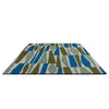 Scion Saku Geometric Rug Olive area rug perfect for any living space