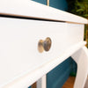 Scroll ivory console table with drawer shown from another angle (5)