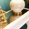 Scroll Ivory 120cm Console Table Ant Mirror close view picture of the ant mirror top
