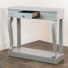 Scroll Mink 90cm Console Table With Drawer picture of the drawer