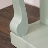 Scroll Sage 120cm Console Table Ant Mirror  close view picture of the scroll legs