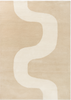 Marimekko Seireeni Bohemian Rug Warm Beige picture of the rug bohemian design