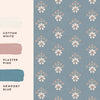 Laura Ashley Semington Floral Geo Wallpaper Newport Blue perfect fit with those paint colors