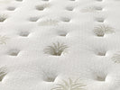 Serenity Sleep Aloe Vera single mattress with a sleek white finish.