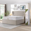 Comfortable super king mattress by Serenity Sleep, infused with aloe vera.