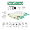 Serenity Sleep G06 Plush Velvet super king size mattress with a luxurious velvet finish.