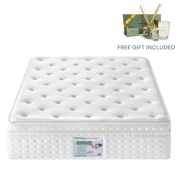 Indulge in luxury sleep on this high-quality double mattress.