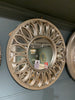 Serlina Round Mirror Subtle Gold clearence displlay model