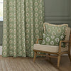 Sessile Leaf Motif PP Curtains Leaf Sage life style bottom view photo