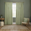 Sessile Leaf Motif PP Curtains Leaf Sage life style photo