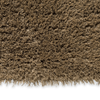 Brink & Campman Shade High Shaggy Rug Beige Dark Chocolate made in a gradient design
