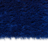 Brink & Campman Shade High Shaggy Rug Electric Blue/Aubergine electric blue part of the rug