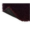 Brink & Campman Shade High Shaggy Rug Electric Blue/Aubergine aubergine pat of the rug