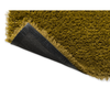 Brink & Campman Shade High Shaggy Rug Lemon Gold with a latex non-slip backing