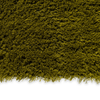 Brink & Campman Shade High Shaggy Rug Olive/Deep Forest olive green part of the rug
