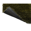 Brink & Campman Shade High Shaggy Rug Olive/Deep Forest with a non-slip backing