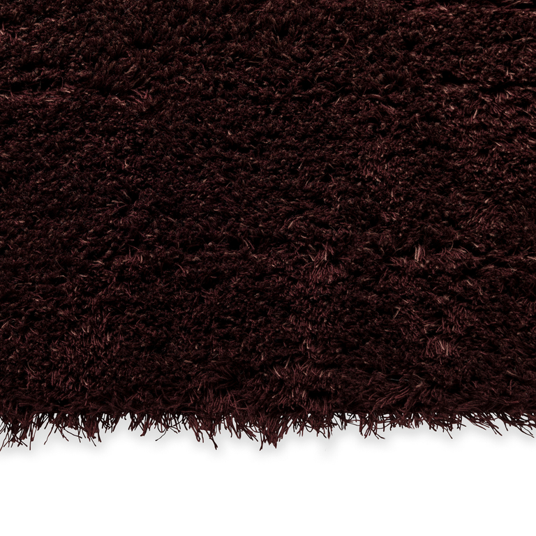 Brink & Campman Shade High Shaggy Rug Plum Fig