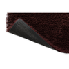 Brink & Campman Shade High Shaggy Rug Plum Fig with a latex backing