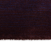 Brink & Campman Shade Low Rug Electric Blue/Aubergine aubeergine side of the rug