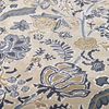 Sanderson Shalimar China Blue 148508 close view picture of the rug pattern