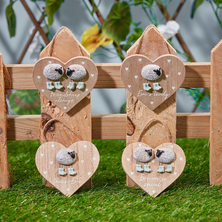 Sheep Heart Hanger Assorted