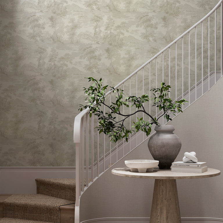 Boutique Shibui Forest Wallpaper Earth - Boutique Botanic Home Decor Style