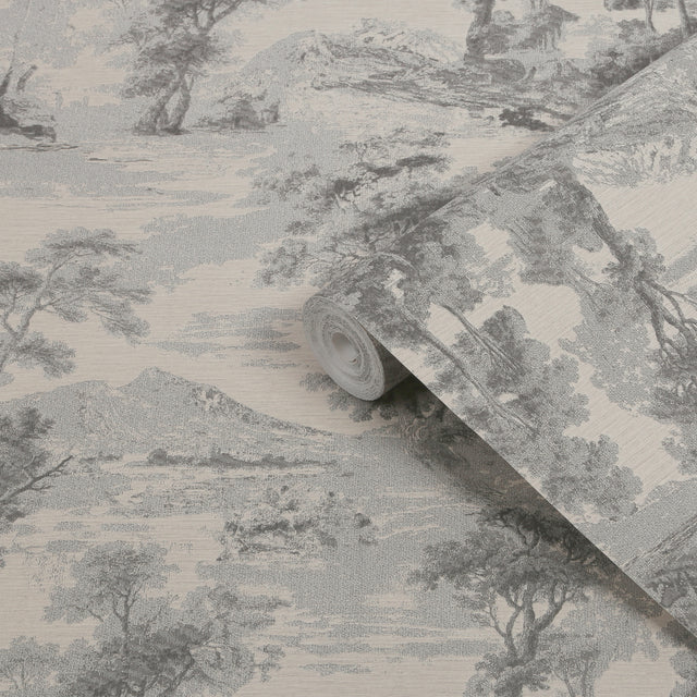 Boutique Shibui Forest Wallpaper Shadow - Botanic Wall Covering Design