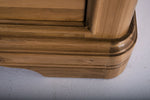 Premium oak chest of drawers with distressed handles