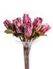 Artificial protea stem ideal for adding a touch of nature to your space.