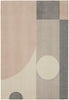 Skye Geometric Rug 242 Natural picture of the rug design