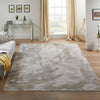 Concept Looms Skyline Rug SK102 Ivory Grey lifestyle picture in the living room
