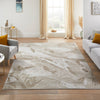 Concept Looms Skyline Rug SK104 Ivory Beige lifestyle picture in the living room